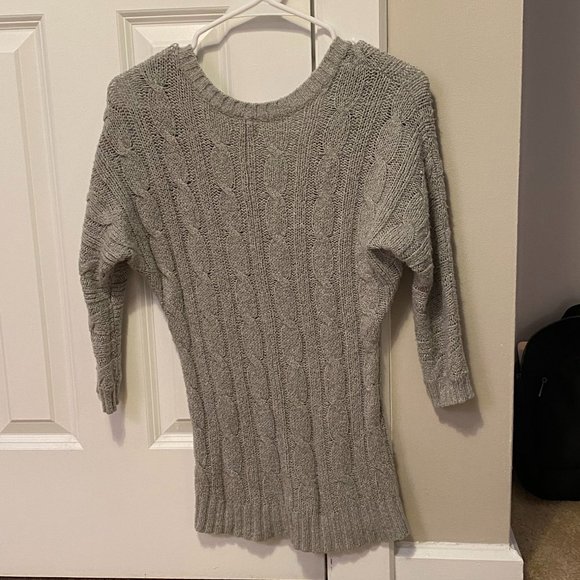 Grey V-neck Sweater from Aerie - Picture 2 of 4